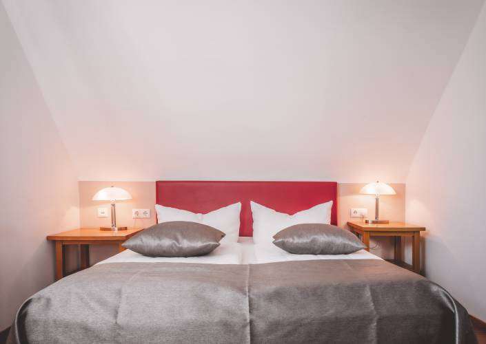 Doppelzimmer Mini - Landidyll Hotel Weidenbrück